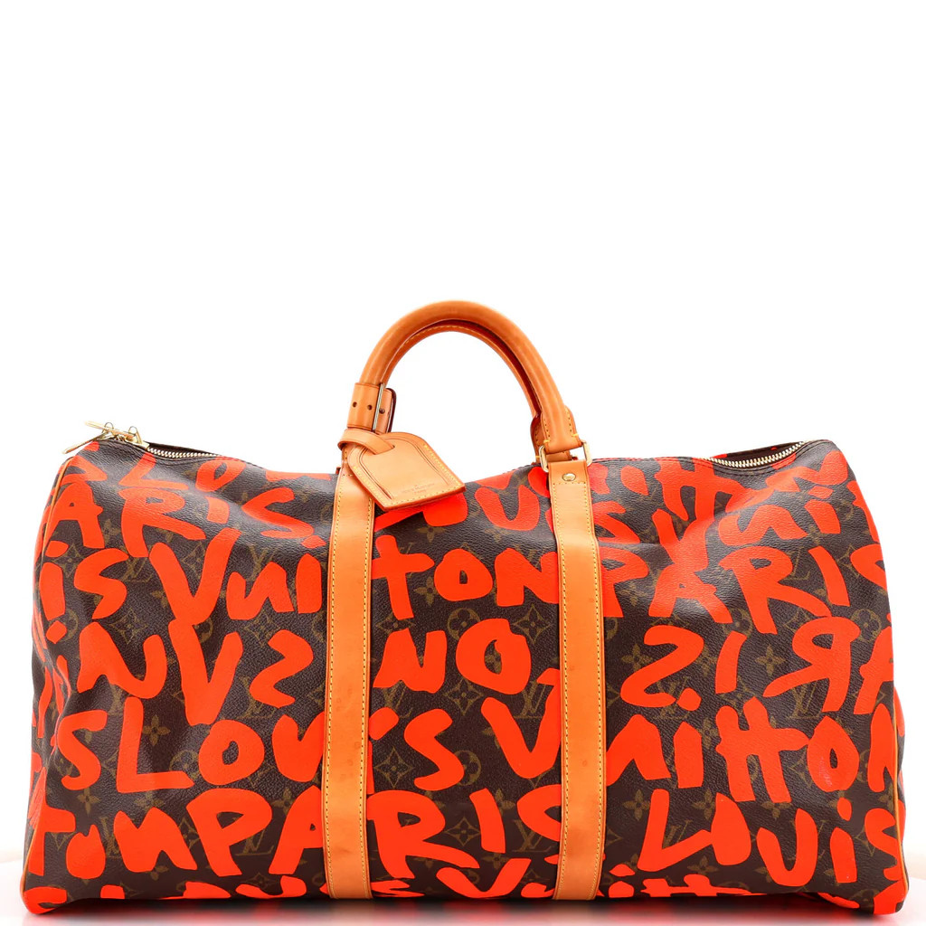 Keepall Bag Limited Edition Monogram Graffiti 50 | Rebag