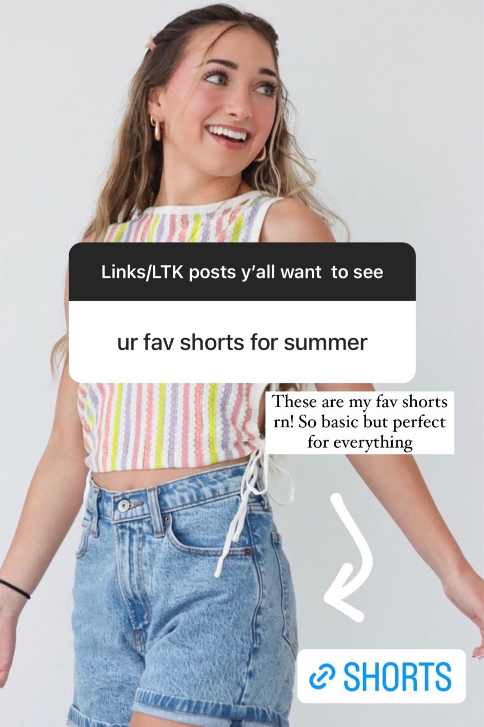 These are my fav shorts right now! They are super comfy and the perfect length for summer! #summer #shorts 

#LTKfit #LTKU