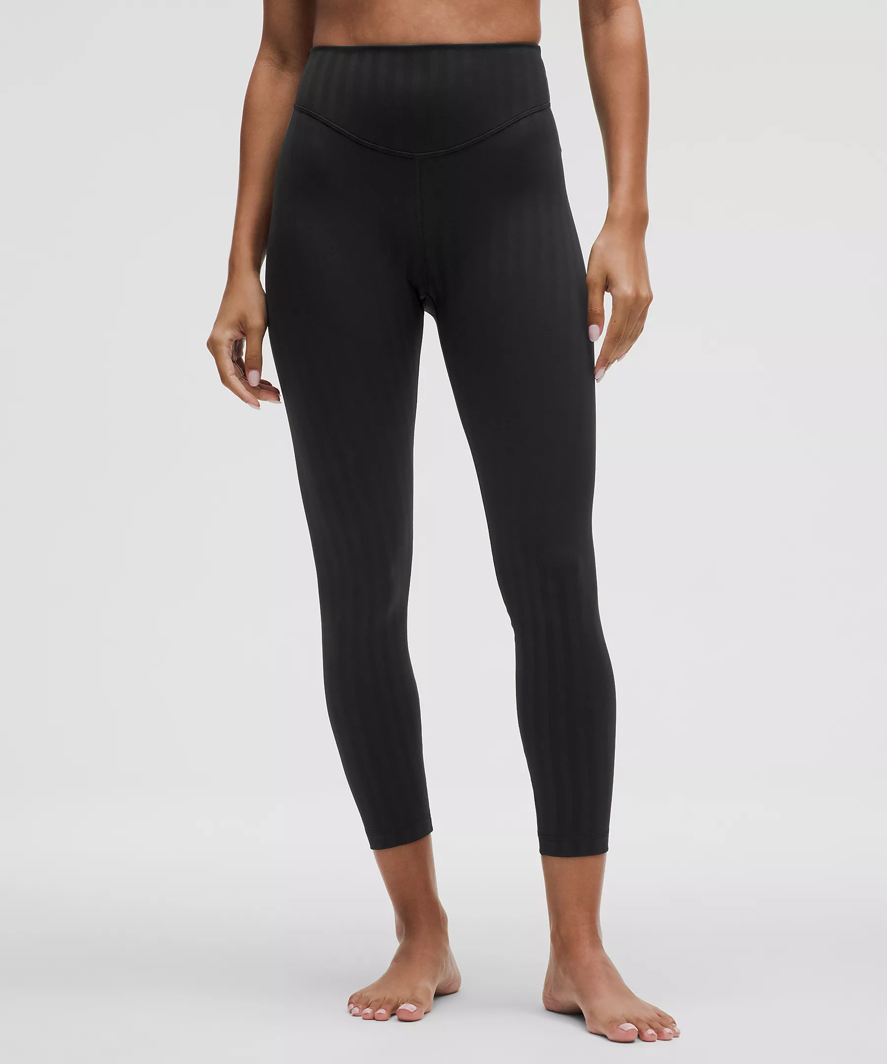 Wunder Under High-Rise Tight 25" *Tonal Stripe | Women's Leggings/Tights | lululemon | Lululemon (US)