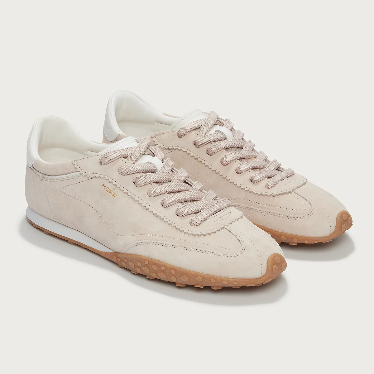 The White Company HOFF Bridge Trainers, Beige, Size: 36 | The White Company UK & ROW