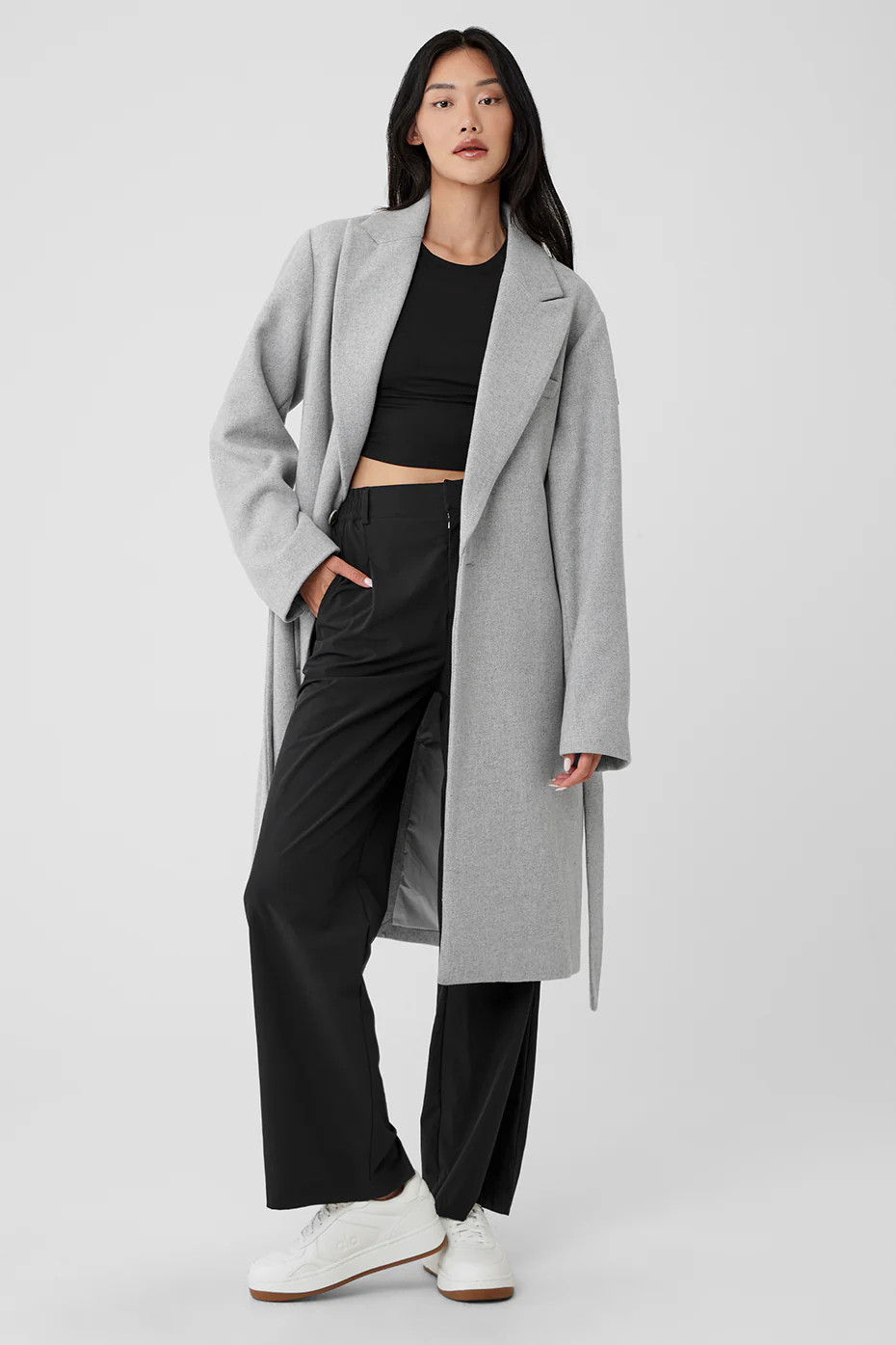 VIP Blazer Trench - Athletic Heather Grey | Alo Yoga (US)