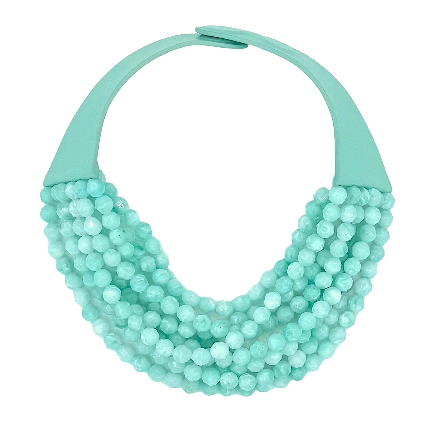 Medium Bella Aqua Necklace | Fairchild Baldwin