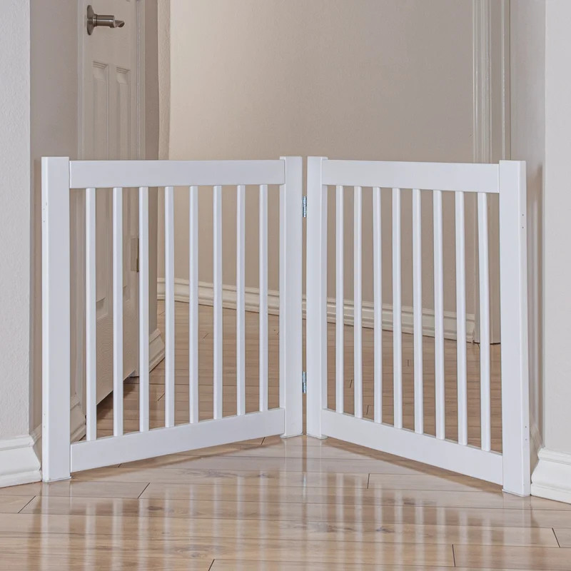 Free Standing Pet Gate | Wayfair Professional