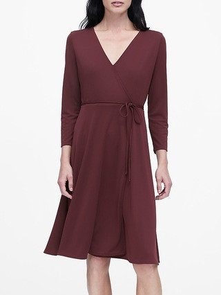 Jersey Wrap Dress | Banana Republic (US)