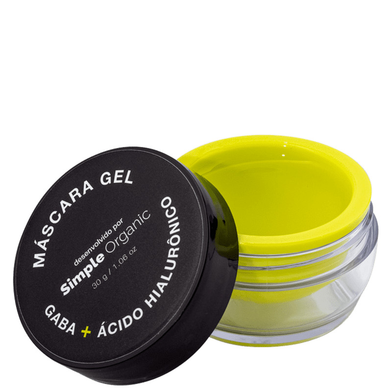Simple Organic Gaba + Ácido Hialurônico
        
            
                 - Máscara Facia... | Beleza Na Web (BR)