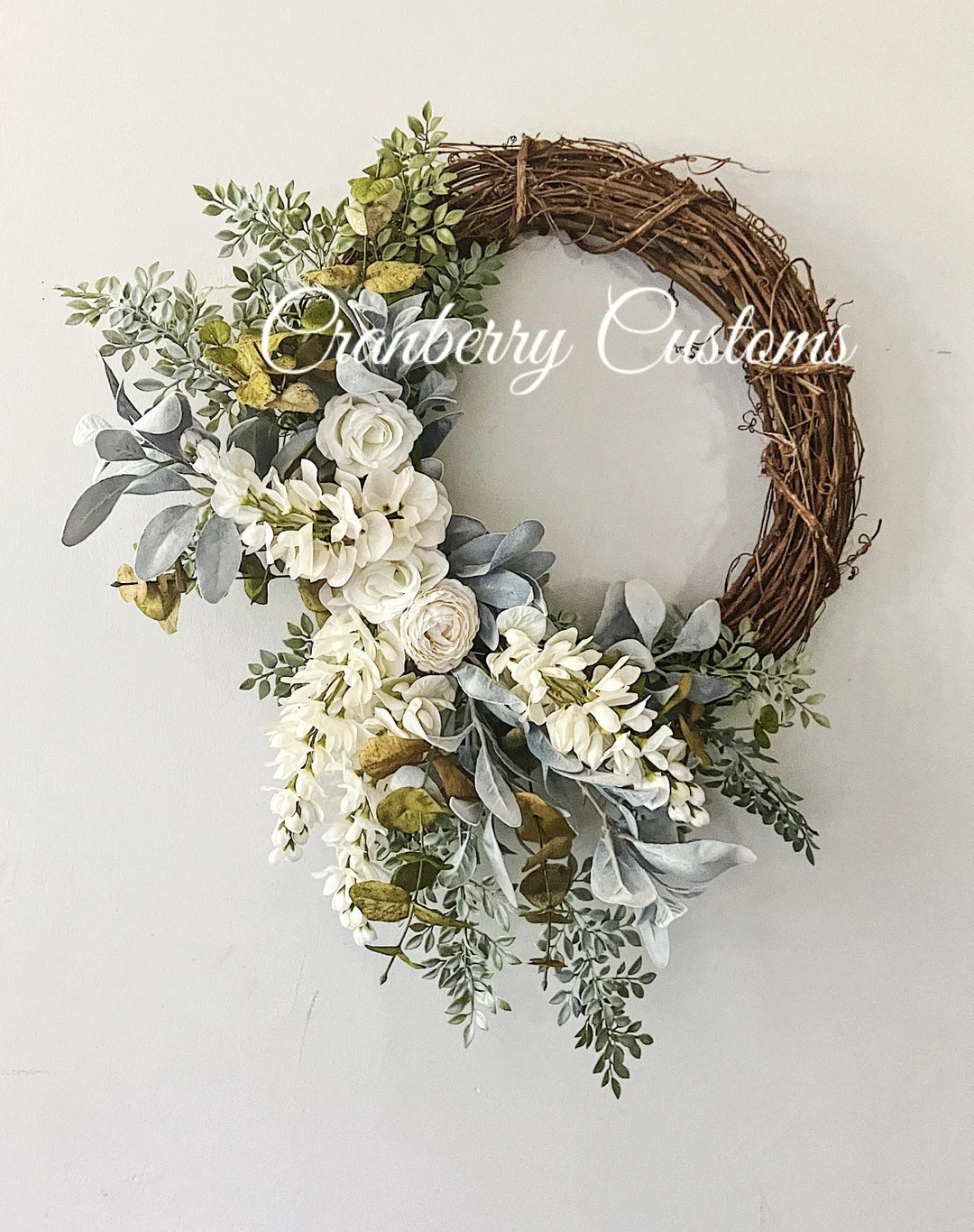 Farmhouse fall wreath. Front door wreaths. wreaths. Farmhouse wreath. Fall farmhouse wreath. Year... | Etsy (US)