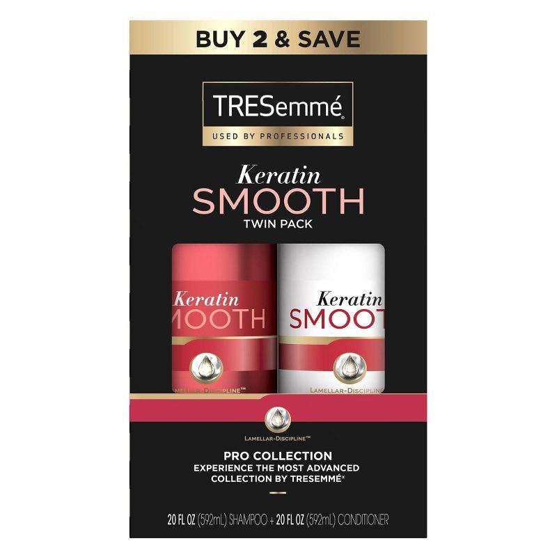 Tresemme Keratin Smooth Pro Collection Shampoo & Conditioner Bundle - 40 fl oz | Target