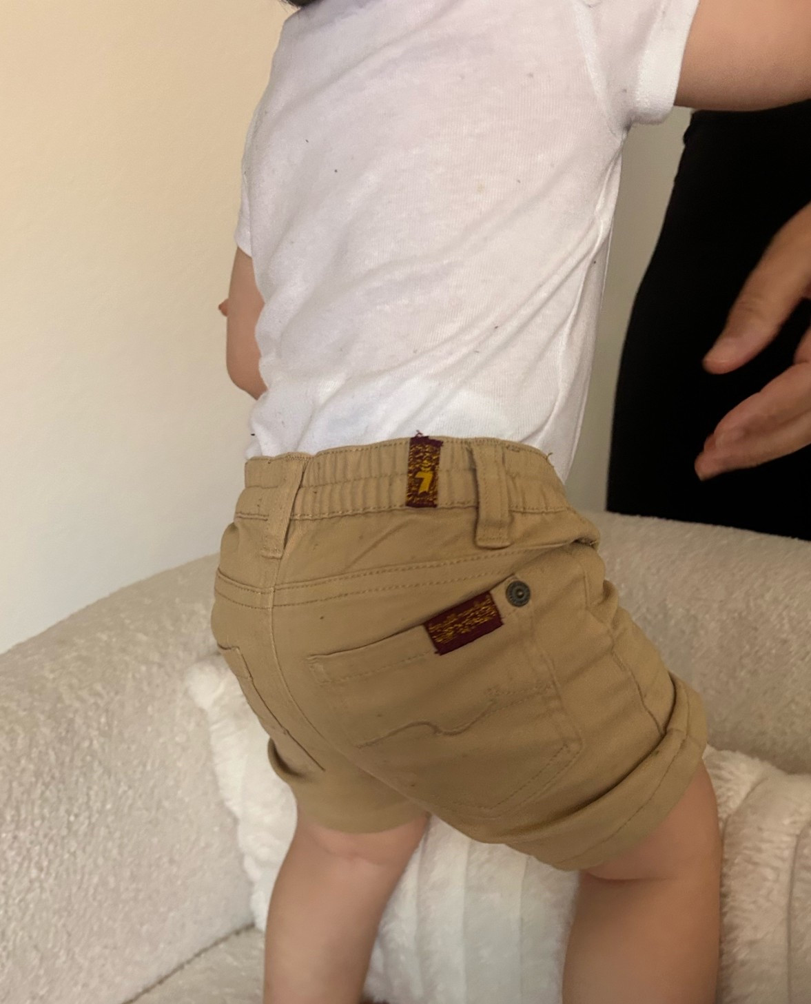 7 for all mankind baby boy shorts! Comes in a set (not this top pictured). These were gifted and super cute and on sale now!

#LTKmomlife #LTKBaby #LTKSaleAlert