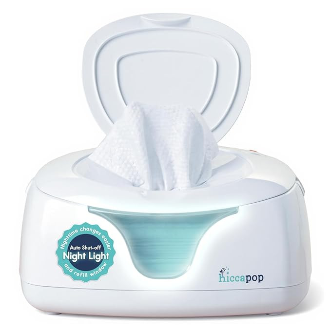 Hiccapop Baby Wipe Warmer and Baby Wet Wipes Dispenser | Baby Wipes Warmer for Babies | Diaper Wi... | Amazon (US)