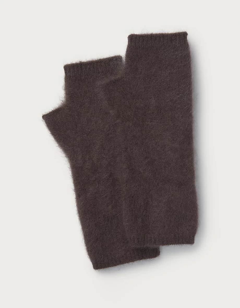 Brushed Cashmere Wrist Warmers | The White Company UK & ROW