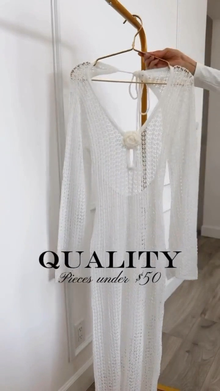 Quality pieces under $50!!
-chic beach day
-casual lunch
-afternoon strolls
-dinner
-gelato 
-sunset cocktail 
-pool day
-casual day
-Shopping day
-spring dress
Fits true to size 
Summer dresses 
Summer outfits 
Vacation outfits beach

#LTKU #LTKOver40 #LTKootd