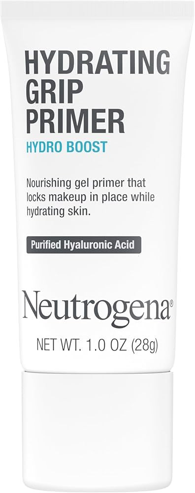 Neutrogena Hydro Boost Hydrating Grip Primer, Gripping Face Primer with Purified Hyaluronic Acid ... | Amazon (US)