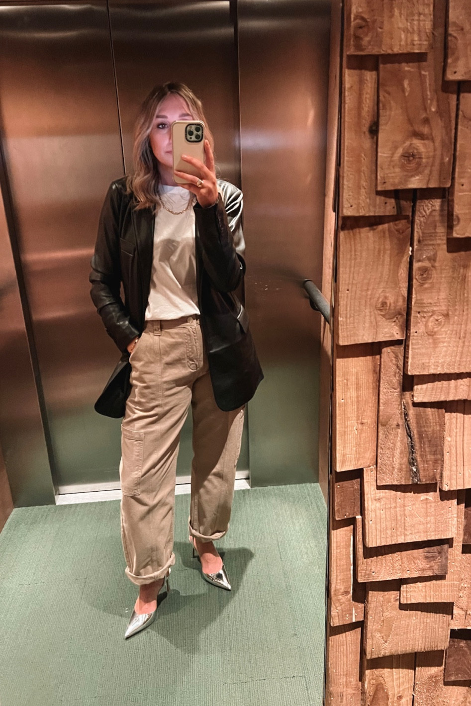 Dressing up my cargos 

#LTKSeasonal #LTKunder50 #LTKeurope