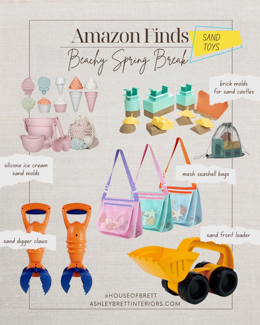 Fun finds for the sand - love these mesh bags for collecting seashells!

#LTKKids #LTKTravel #LTKFamily