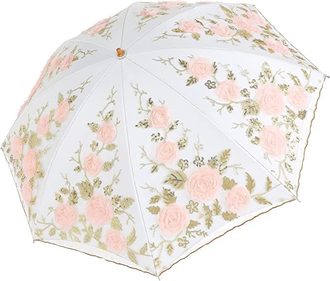 BABEYOND Embroidery Umbrella for Decoration Photo Lady Costume 1920s Party | Amazon (US)