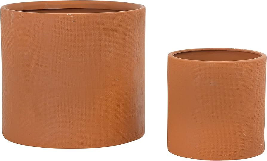 Main + Mesa Stoneware Planters, Set of 2 | Amazon (US)