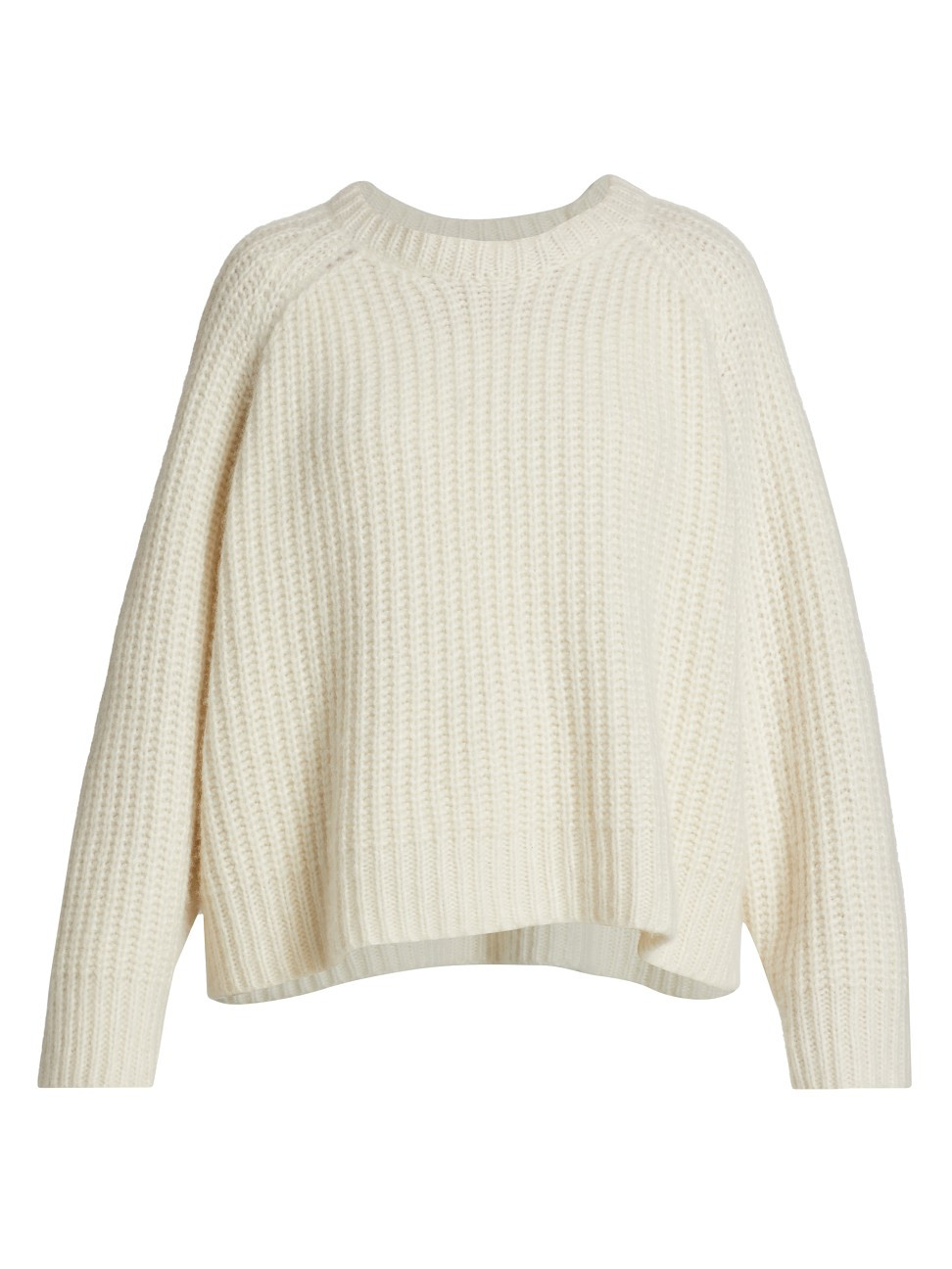 Women's Duffy Cashmere-Silk Sweater - Ivory - Size Medium - Ivory - Size Medium | Saks Fifth Avenue