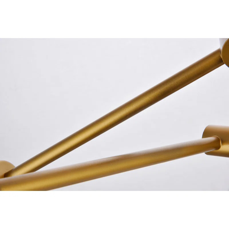 Signorelli 6 - Light Dimmable Sputnik Modern Linear Chandelier | Wayfair North America