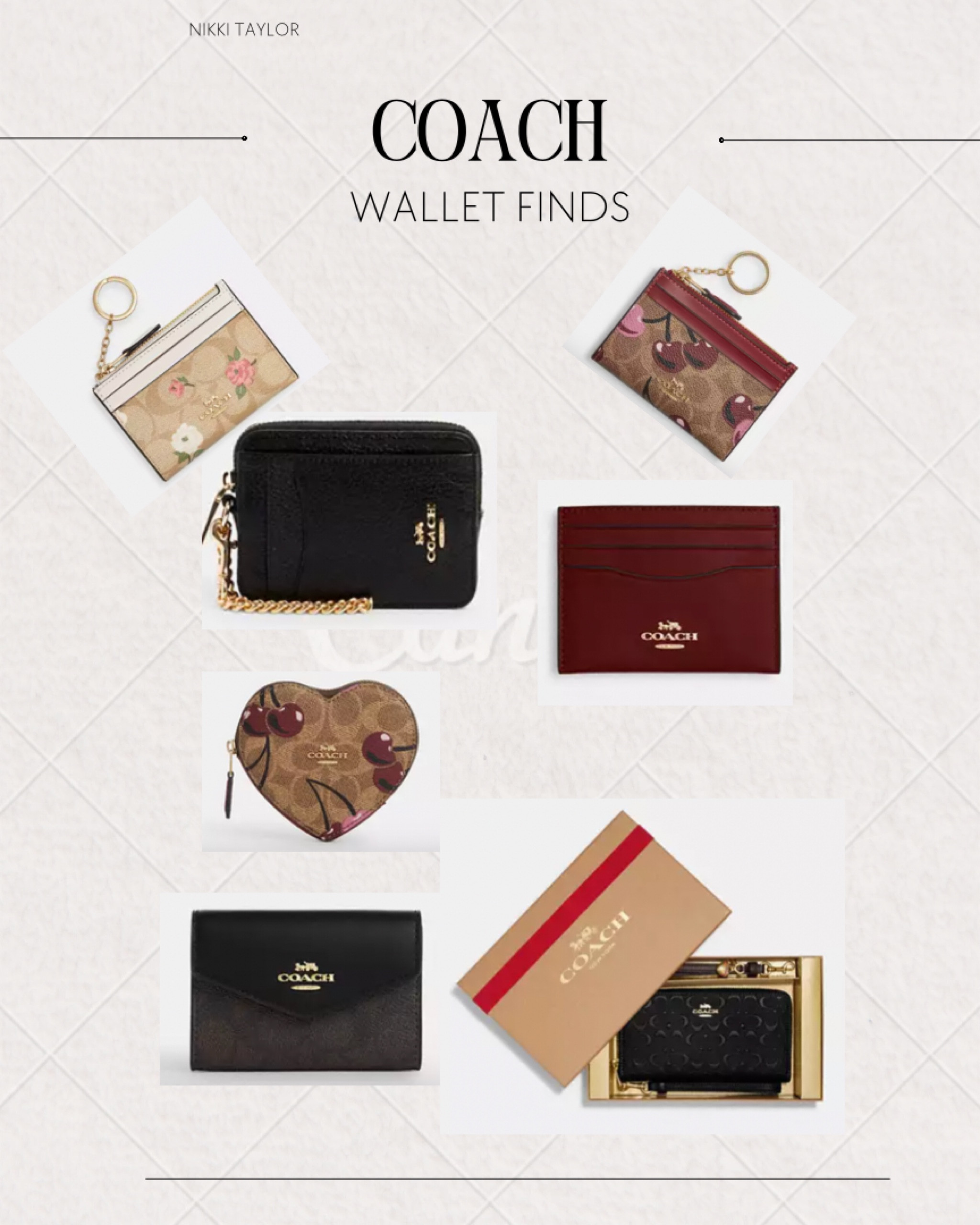 Affordable Coach wallets #coach #wallets #leather #cardcase #affordable #giftidea

#LTKItBag #LTKFindsUnder100 #LTKFindsUnder50