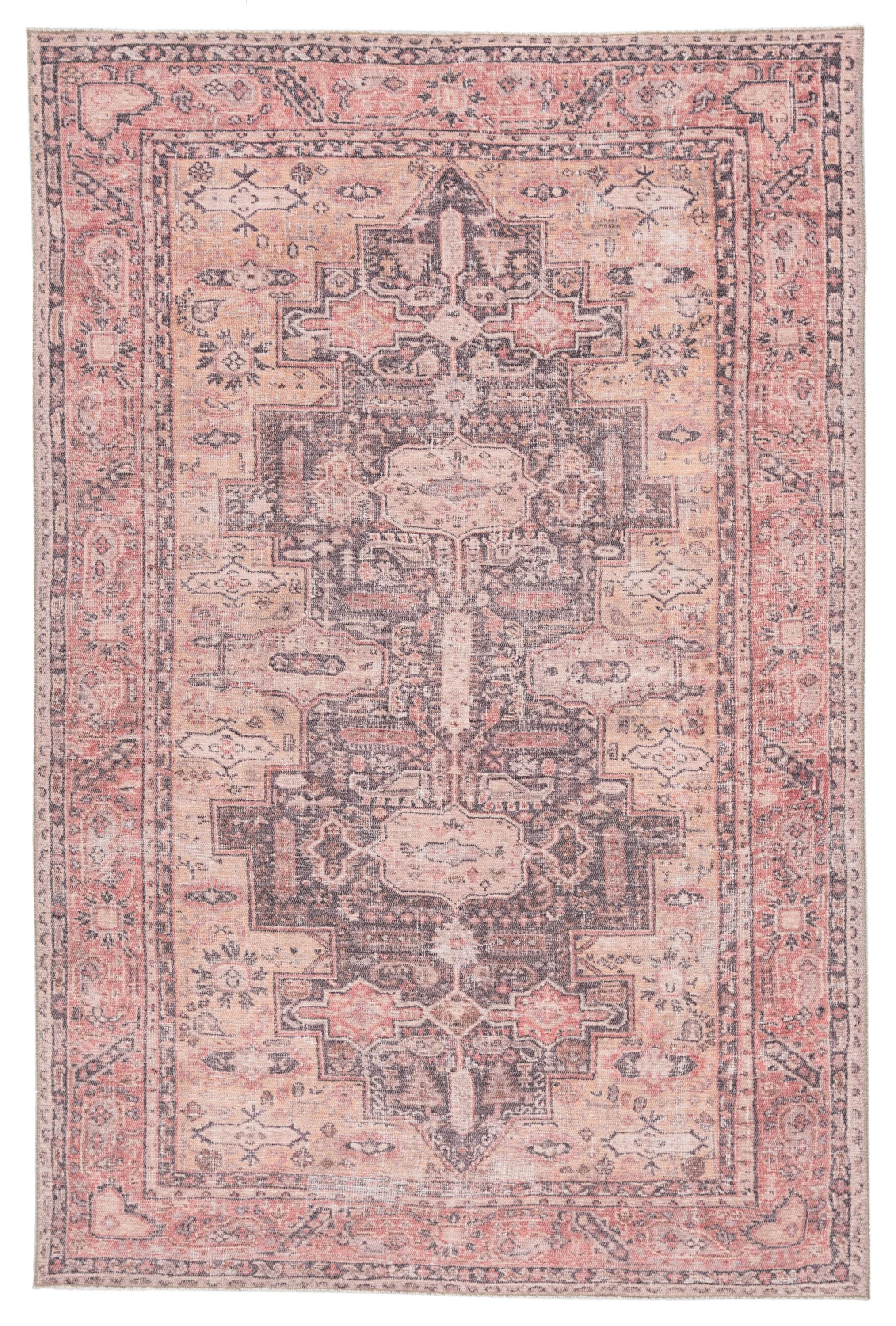 Carlita Oriental Pink Area Rug | Wayfair North America