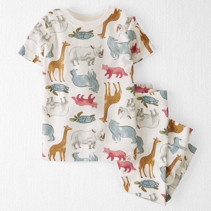 2-Piece Wildlife Pajamas Set | Carter's