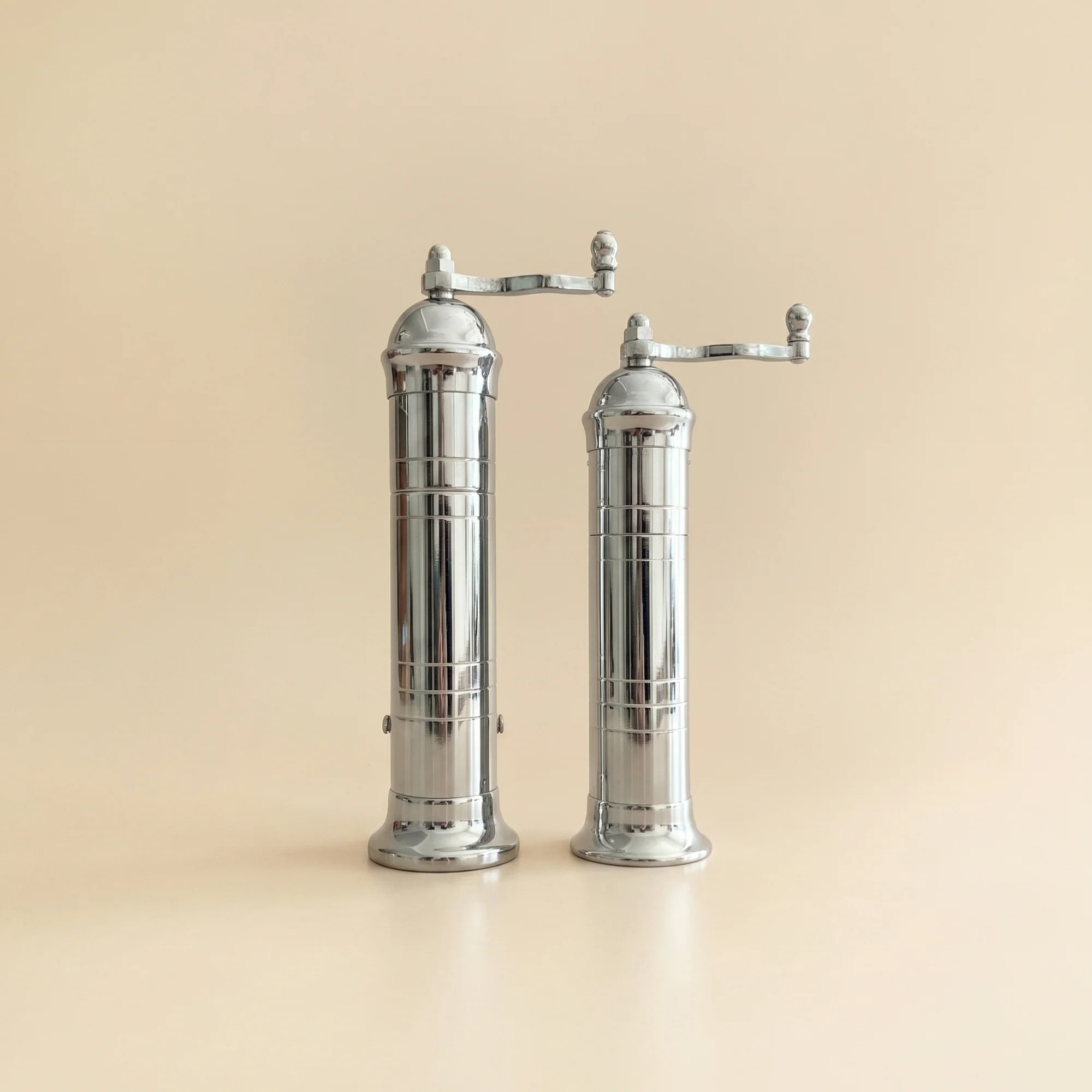 Brass Salt and Pepper Mill Set - Handcrafted in Greece
 \u2013 Cove Home | Cove Home