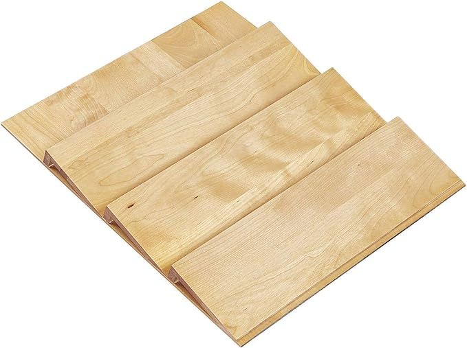 Rev-A-Shelf 4SDI-24 22-Inch 3-Tier Trim-to-Fit Wooden Spice Drawer Storage Organizer Insert for 2... | Amazon (US)