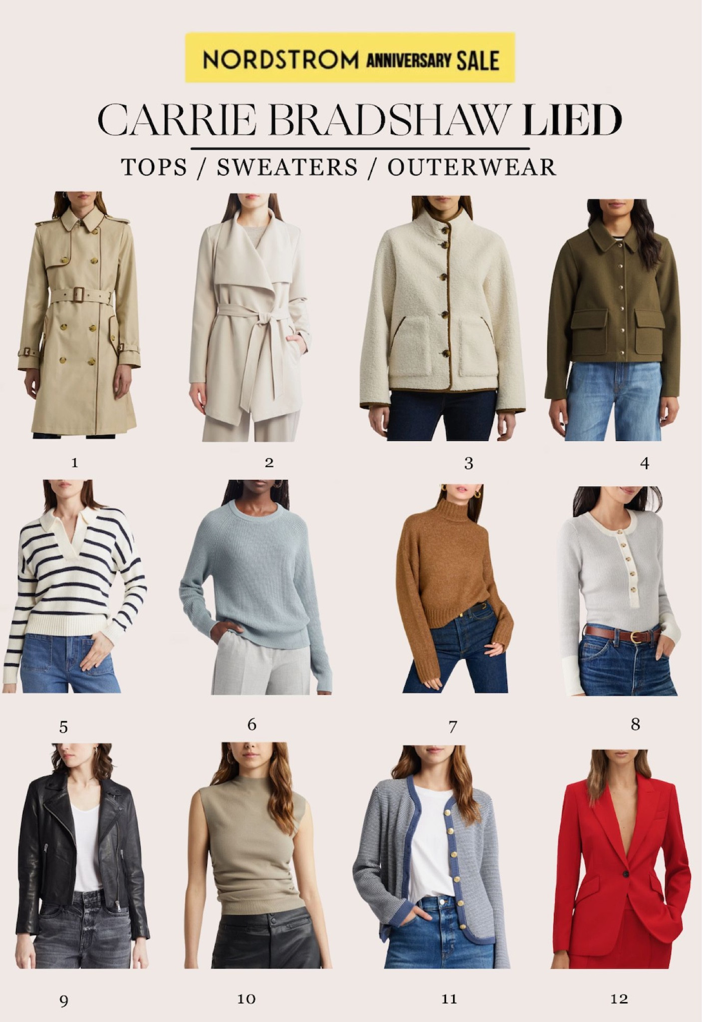 My favorite tops and outerwear in the Nordstrom Anniversary Sale! 

#LTKSaleAlert #LTKxNSale