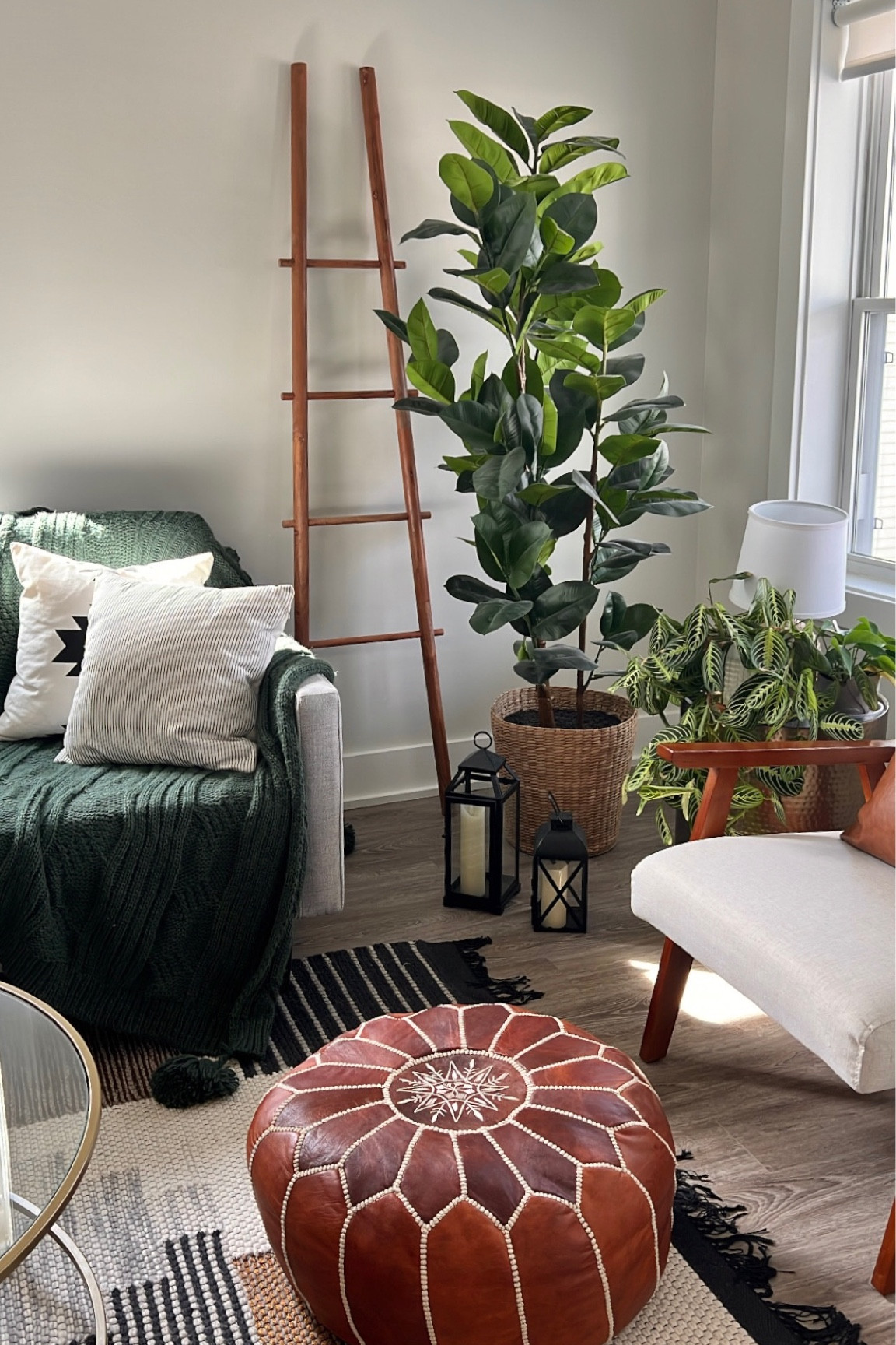 One of my favorite living room corners. I love mixing in my plants for spring home decor 
#livingroom #homedecor

#LTKhome