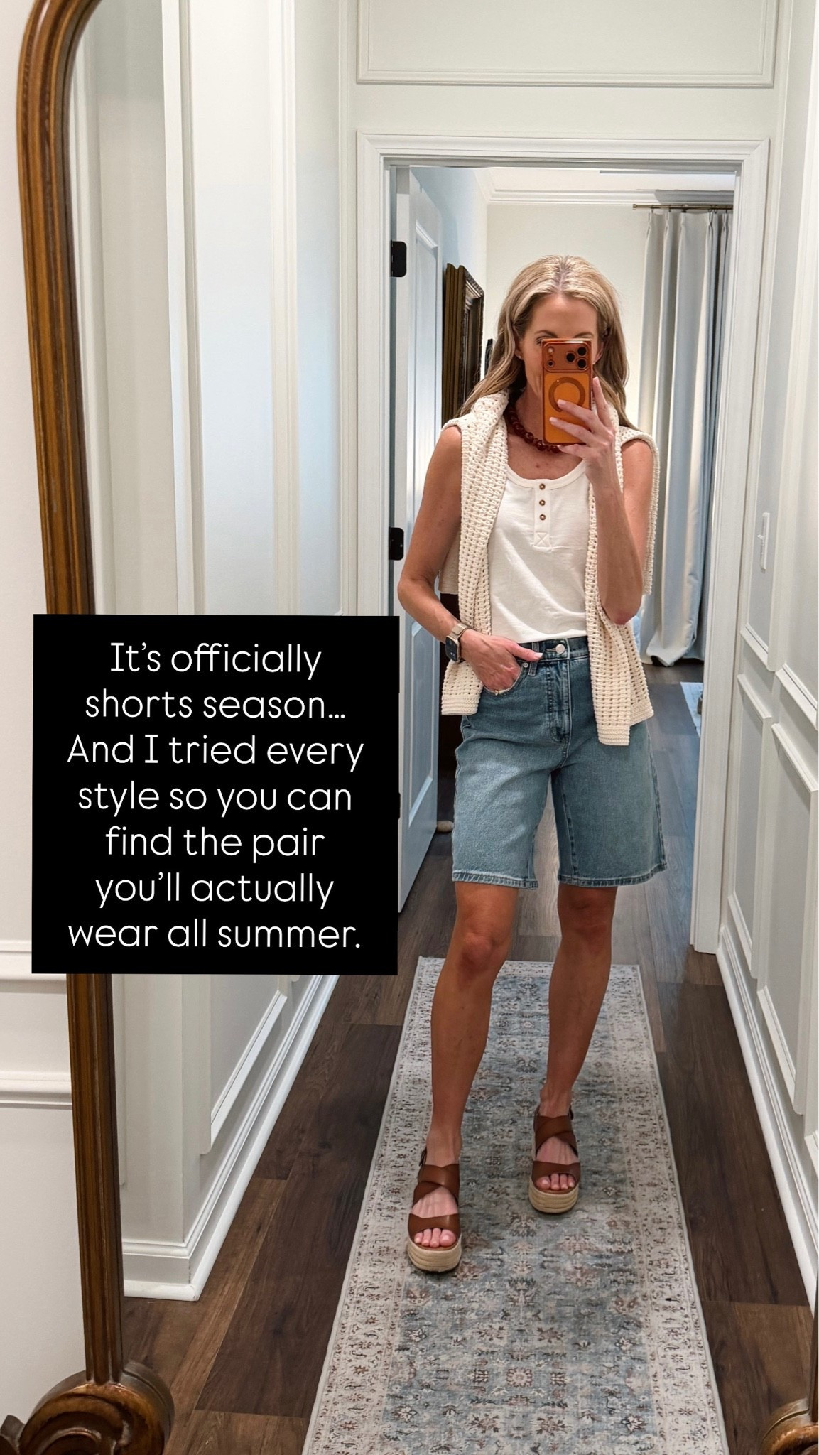 I tried every Walmart short trend so you don’t have to.

Mom shorts, dad shorts, barrel leg shorts, utility shorts, skorts, linen shorts, ruffle shorts, and even a pair of relaxed fit jeans for good measure. If you’re trying to figure out which styles are actually worth adding to your summer wardrobe, I’ve got you covered.

At almost 50, I want pieces that are comfortable, flattering, affordable, and easy to wear in real life. Swipe through and tell me which pair you’d wear most.

Walmart fashion, Walmart shorts, summer shorts, mom shorts, dad shorts, barrel leg shorts, utility shorts, relaxed fit jeans, linen shorts, ruffle shorts, denim skort, affordable fashion, summer outfits, casual style, fashion over 40, fashion over 50, vacation outfits, everyday outfits