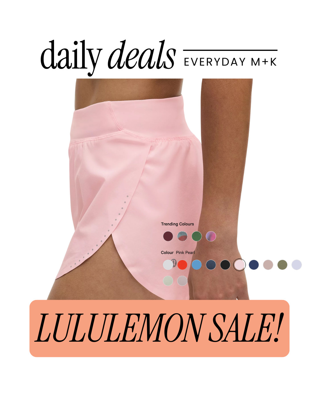 Lululemon shorts sale 

 #LTKActive #LTKSaleAlert