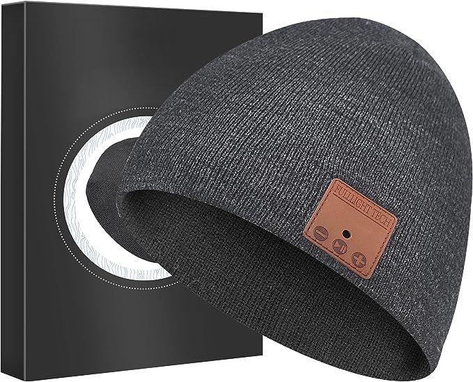 Bluetooth Beanie Hat Headphones Unique Christmas Tech Gifts | Amazon (US)