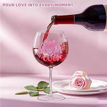 MOM Wine Glass – Birthday Gifts for Women, Mothers Day Gifts from Daughter or Son, Mother's Day... | Amazon (US)