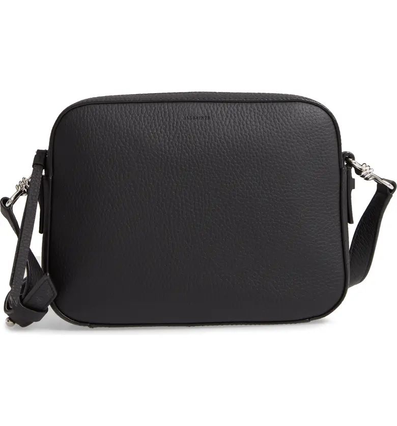 AllSaints Captain Lea Leather Crossbody Bag | Nordstrom | Nordstrom