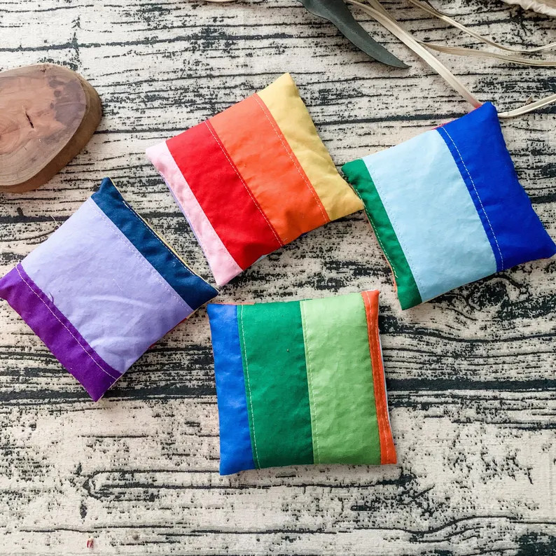 Rainbow Beanbags | Etsy (US)