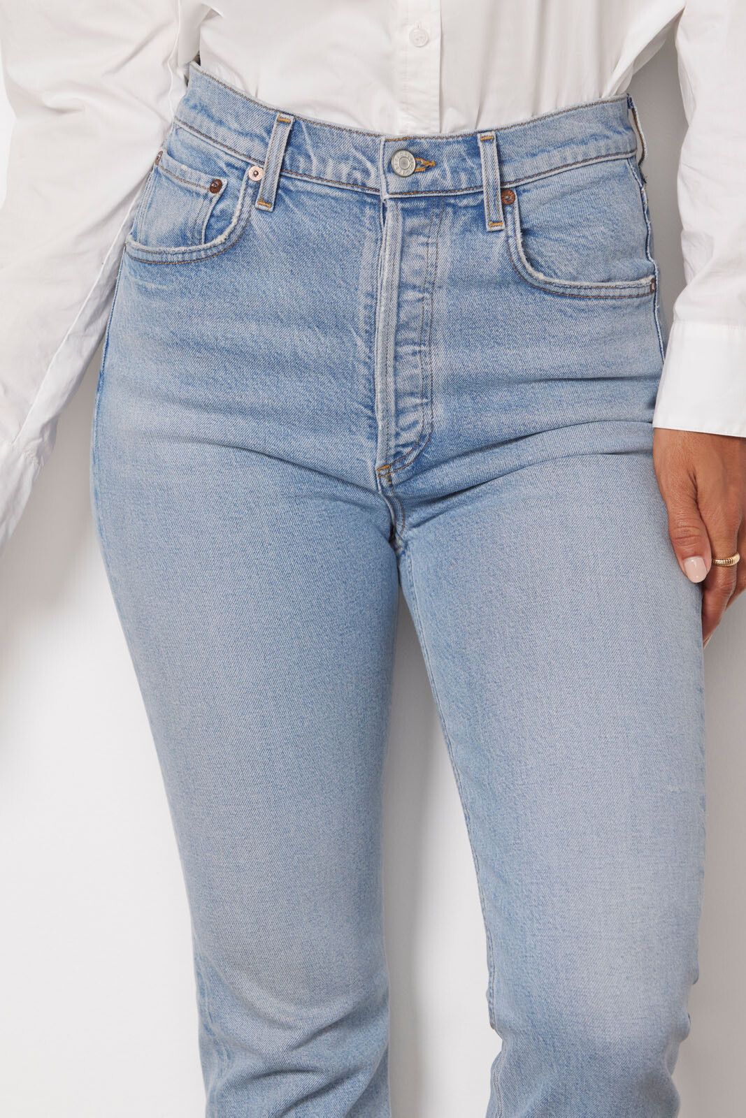 Riley High Rise Straight Crop Jean | EVEREVE