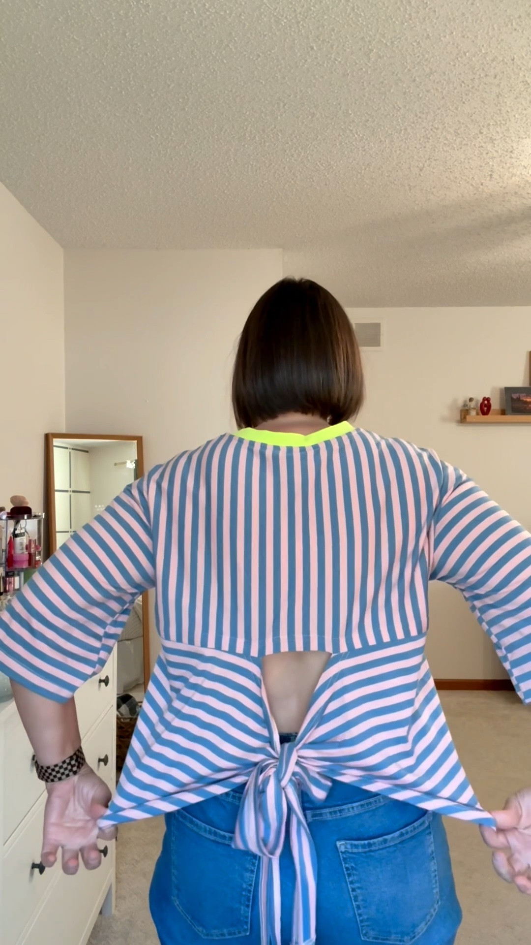 Finally found the right size after trying THREE of them and now it’s 67% off 👀🎀
This bow-back top is one of those “cute from the front, surprise from the back” finds and I’m obsessed. SIZE DOWN! #ad

#AmazonFashion #LTKSale #BowTop #FashionFinds Memorial Day Sale

#LTKSaleAlert #LTKootd #LTKMidsize