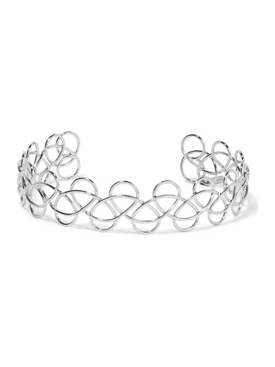 Fabi silver-plated choker | NET-A-PORTER (UK & EU)