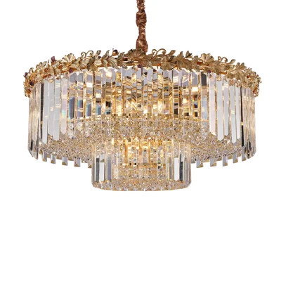 Marquise 21-Light Round Chandelier - Gold | Wayfair North America