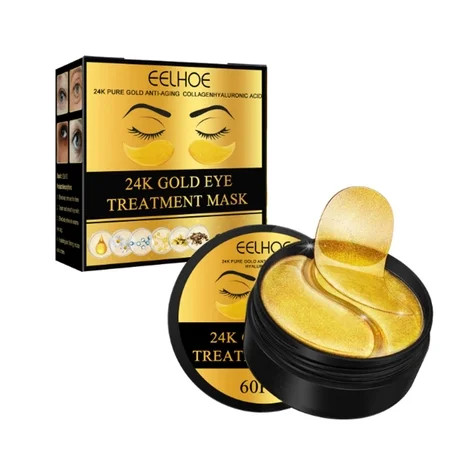 Cglfd Summer Savings Clearance Eye Patches 24K Gold Eye Patches Hyaluronic And Eye Patches For Puffiness And Dark Circles Treat Eye Patches For Beauty And Care，80Ml | Walmart (US)