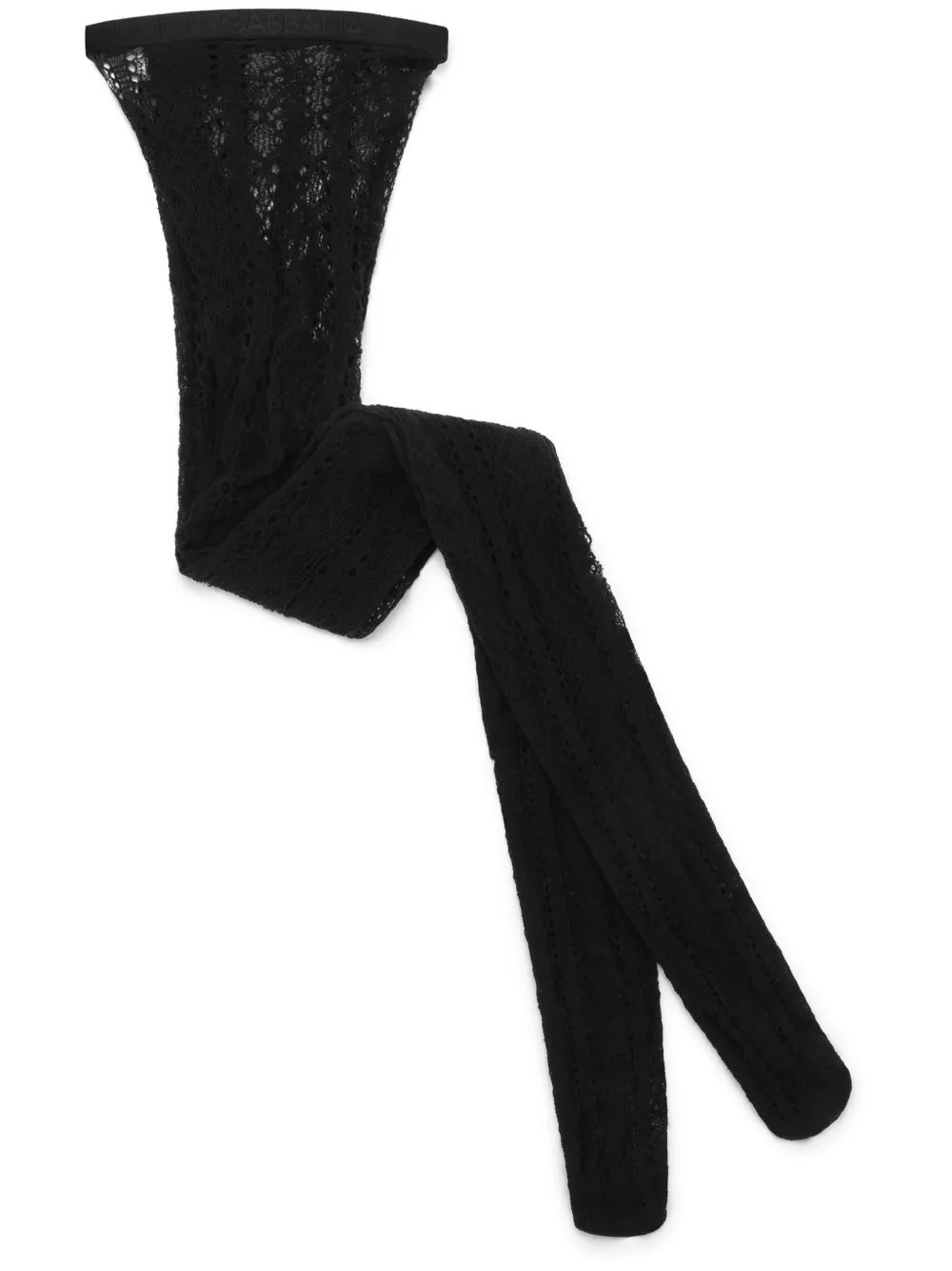Dolce & Gabbana branded-elastic cut-out Tights  | Black | FARFETCH FR | Farfetch Global