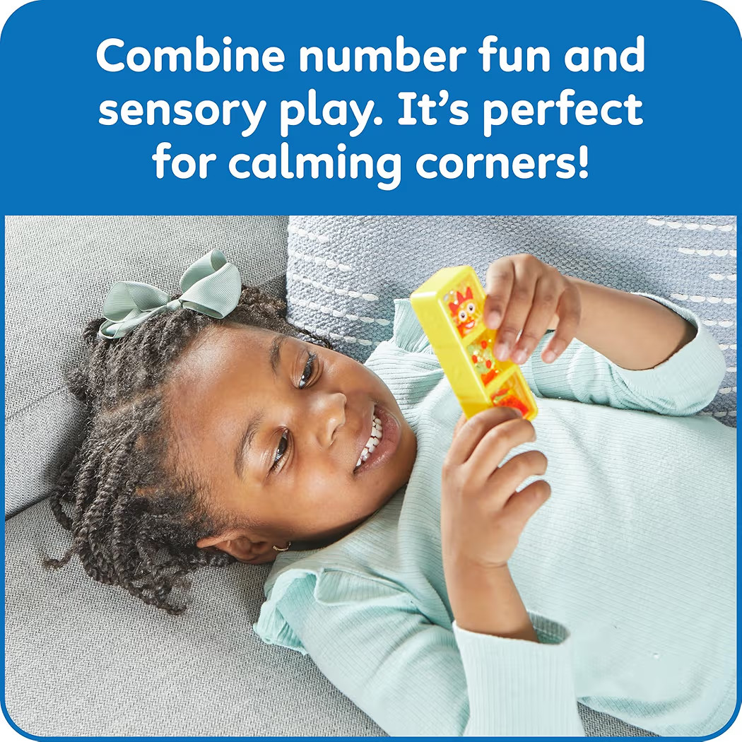 hand2mind Numberblocks One to Five Sensory Bottles, Numbers for Toddlers, Counting Toys, Calming ... | Amazon (US)