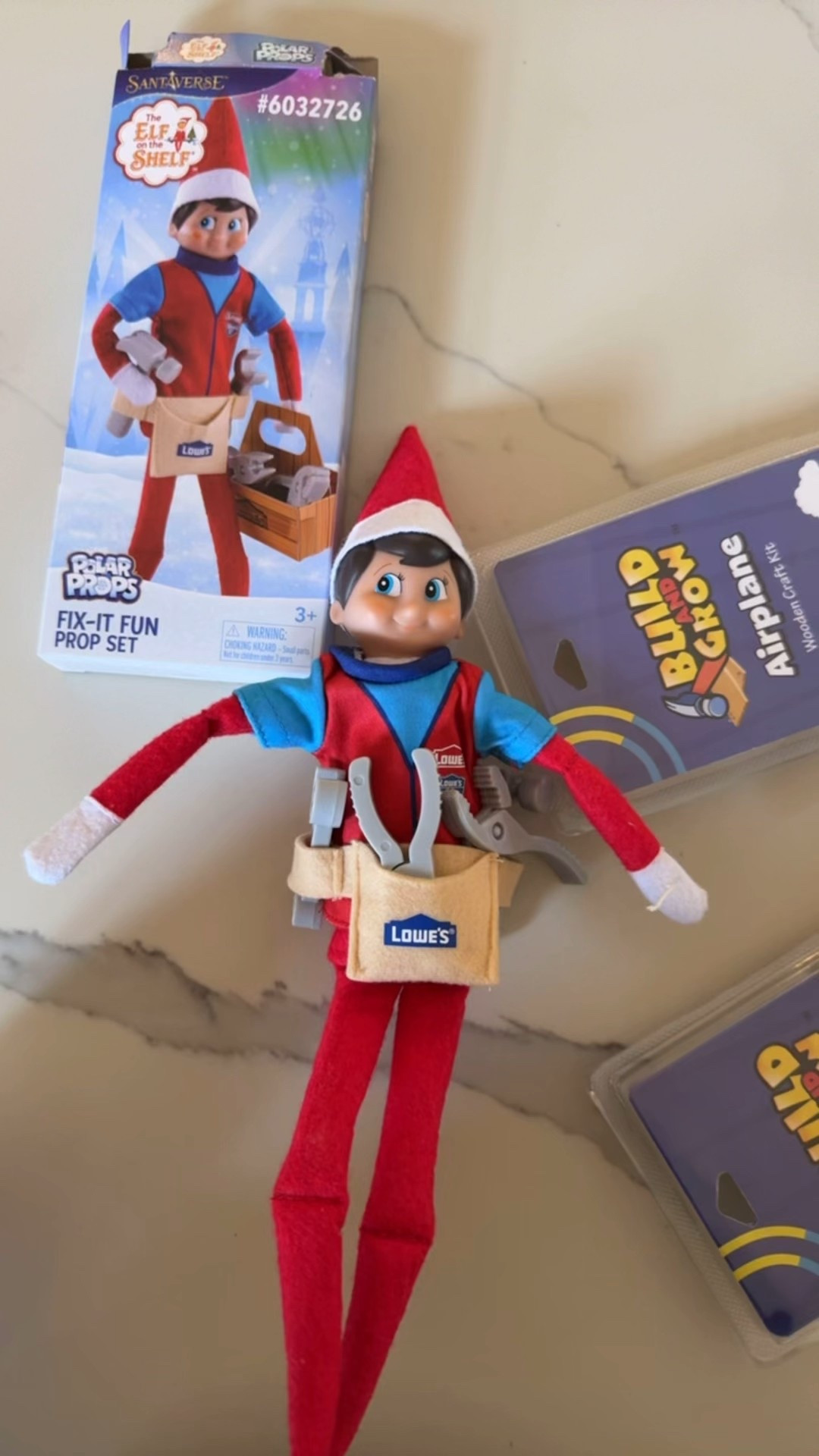 @LowesHomeImprovement has some really cute Elf on the Shelf props and activities! I just ordered a curbside and was so easy. This is a fix-it prop with a shirt and tools that “Elfie” will wear. I also snagged these wood airplane kits! #ad #LowesPartner 


#LTKKids #LTKmomlife #LTKHoliday