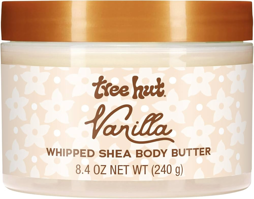 Tree Hut Vanilla Whipped Shea Body Butter, Long-Lasting Hydration for Soft, Smooth Skin, Nourishi... | Amazon (US)
