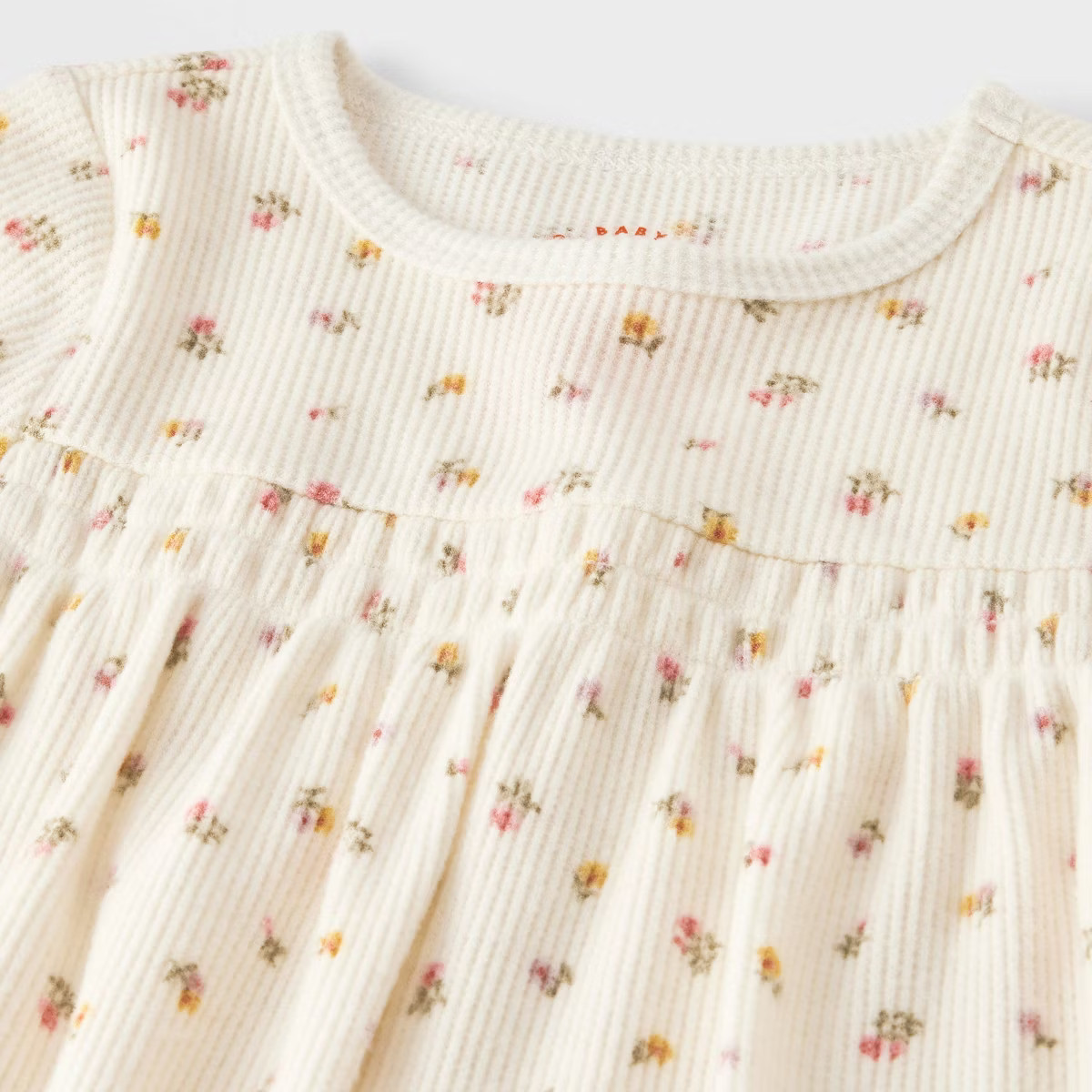 Baby Girls' Long Sleeve Waffle Romper - Cat & Jack™ | Target