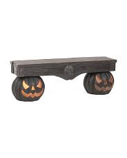 53.5in Outdoor Safe Led Jack O Lantern Bench | Fall Decor | TJ Maxx | TJ Maxx