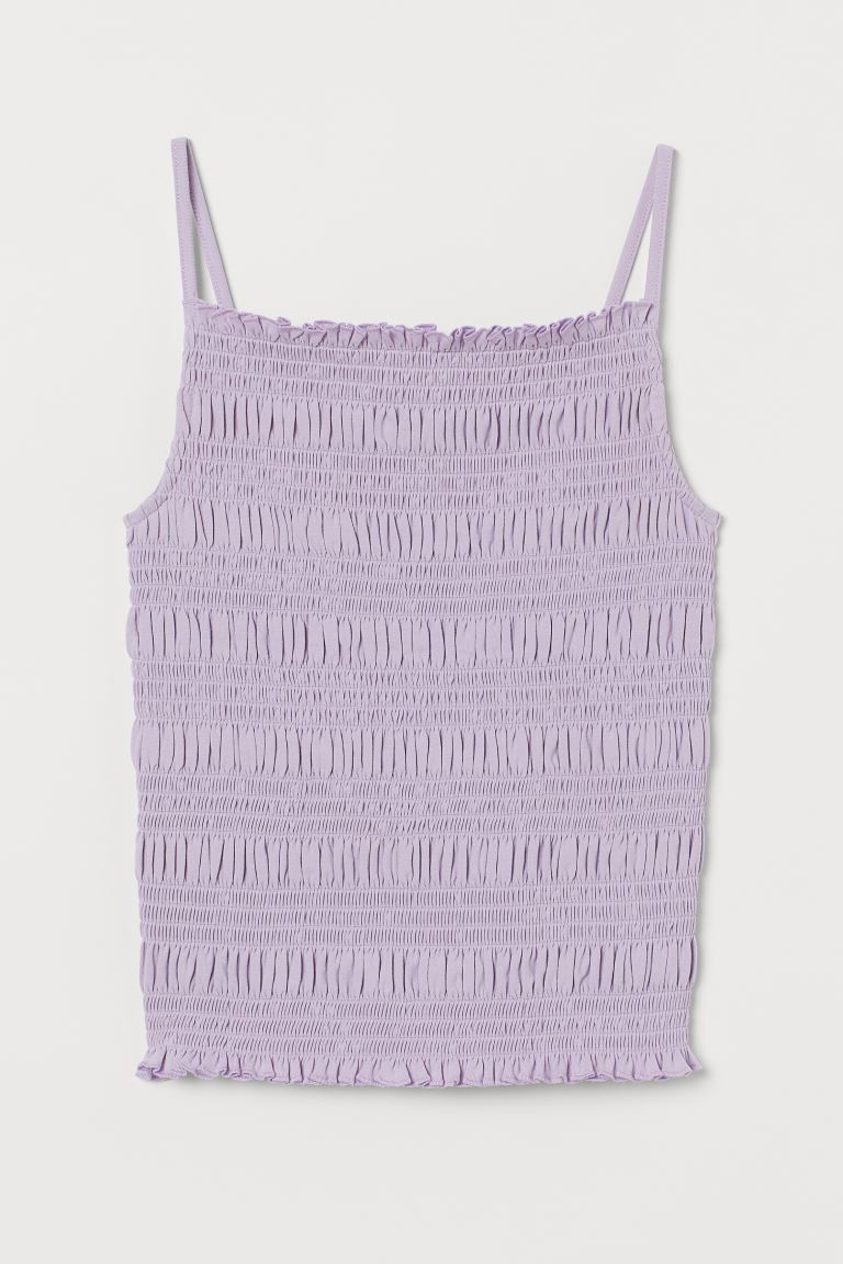 Gesmoktes Top | H&M (DE, AT, CH, NL, FI)