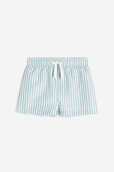 Patterned Swim Shorts - Light yellow/gradient - Kids | H&M US | H&M (US + CA)