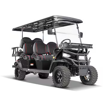 KANDI 6 Seat Electric Kruiser with Lead Acid Battery- Matte Black | Lowe's