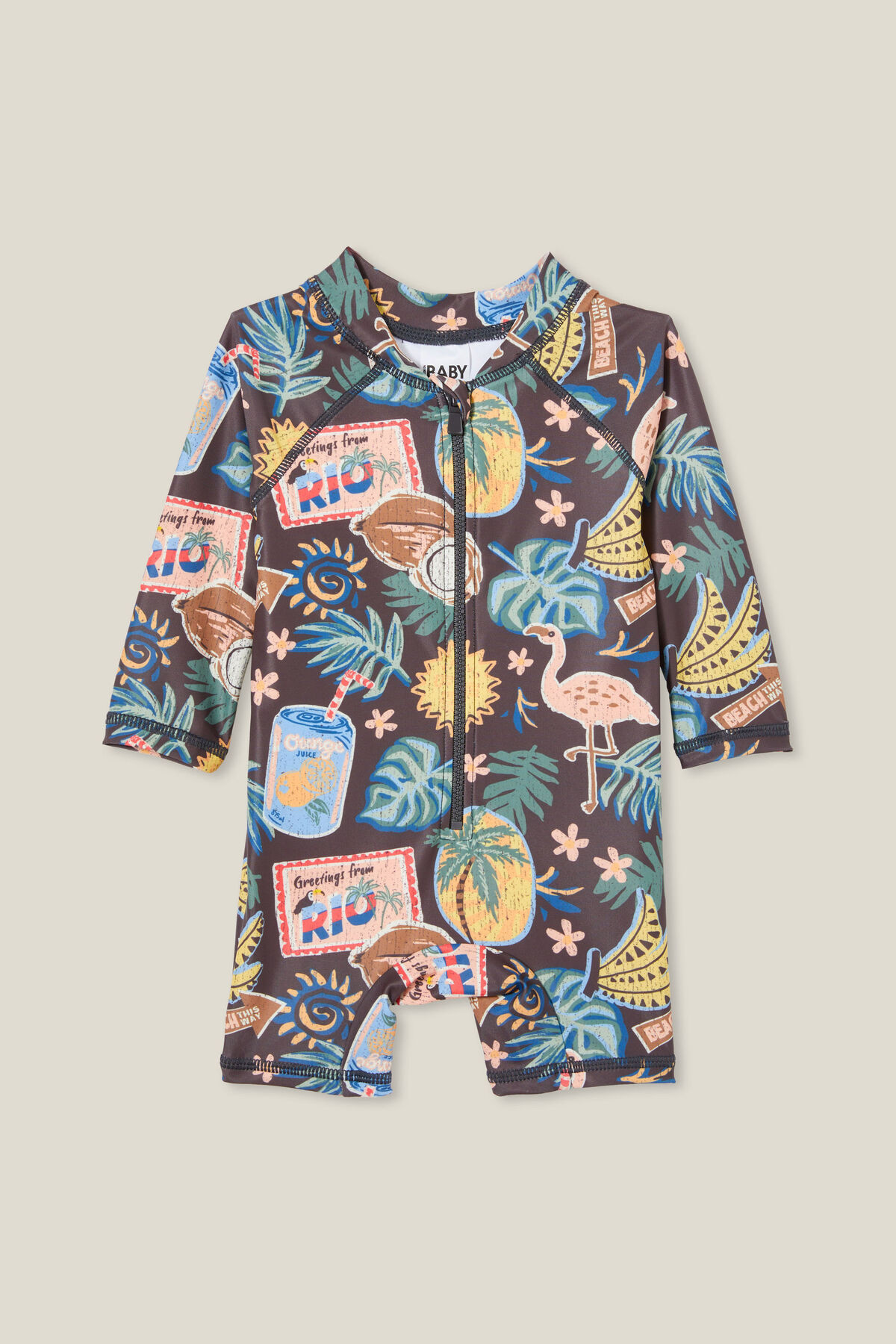 Cameron Long Sleeve Swimsuit | Cotton On (US)